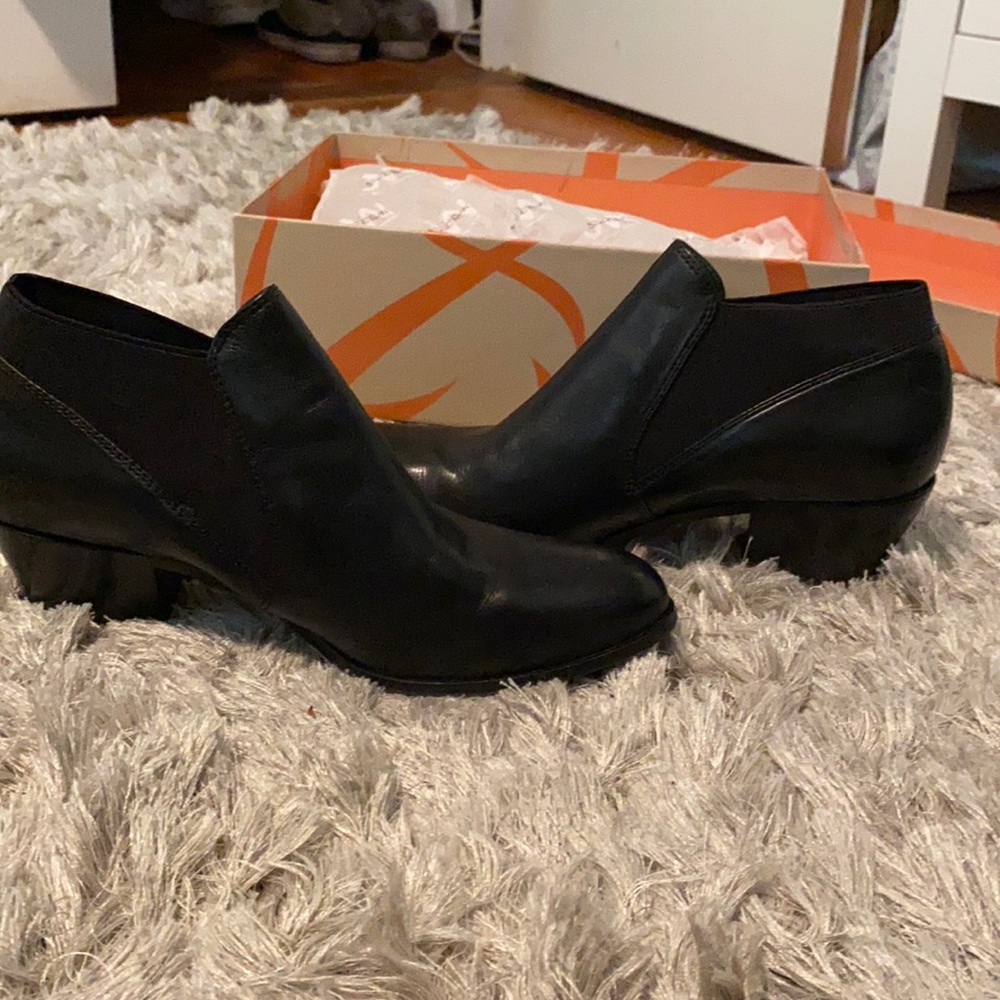 Via Spiga Black Booties